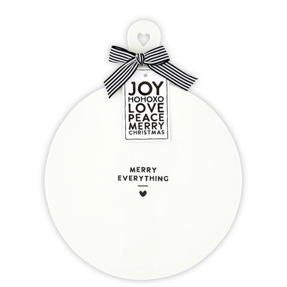 Ceramic Cheese Tray - Merry Everything - Picture 1 of 6